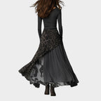 Carmen™ | Vestido largo con estampado de leopardo