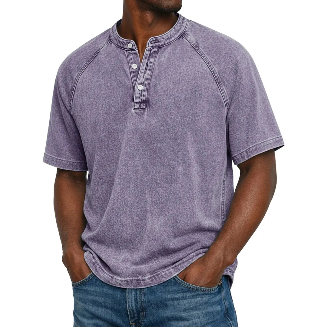 Oliver™ | Camisa vintage abotonada