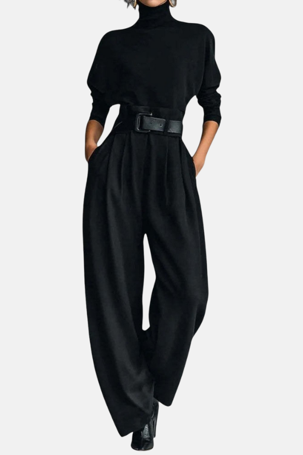 Carla | Elegante mono con cuello alto