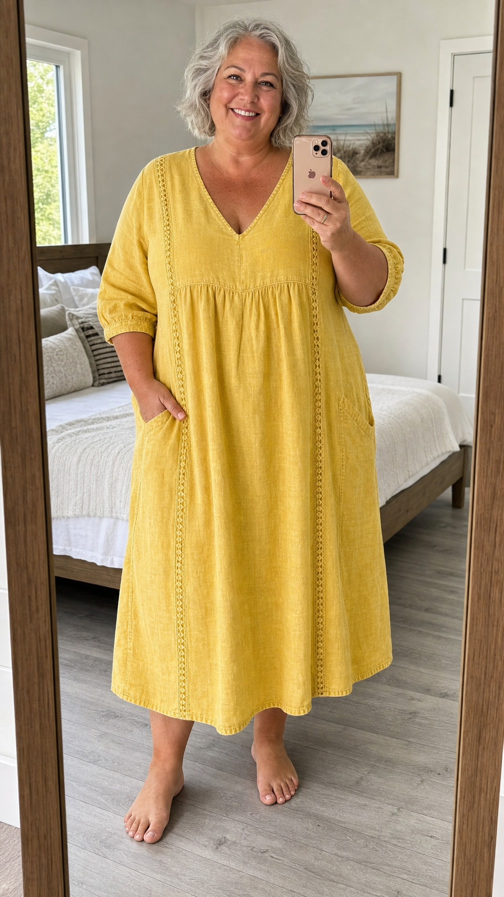 Julieta | Vestido Maxi Elegante en Silueta A