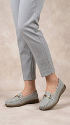 Laura - Mocasines de piel auténtica