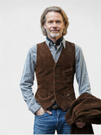 Radek™ | Chaqueta y chaleco de estilo vintage