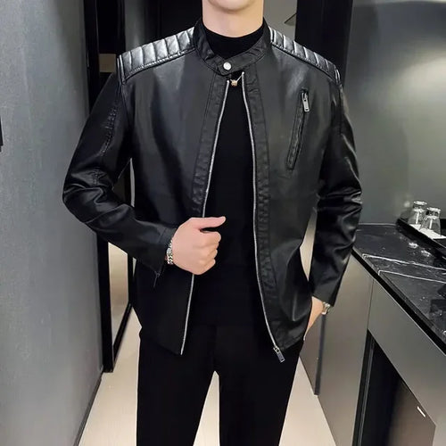 Antonio™ | Chaqueta de cuero elegante