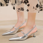 Estrella | Kitten Heels Slingback
