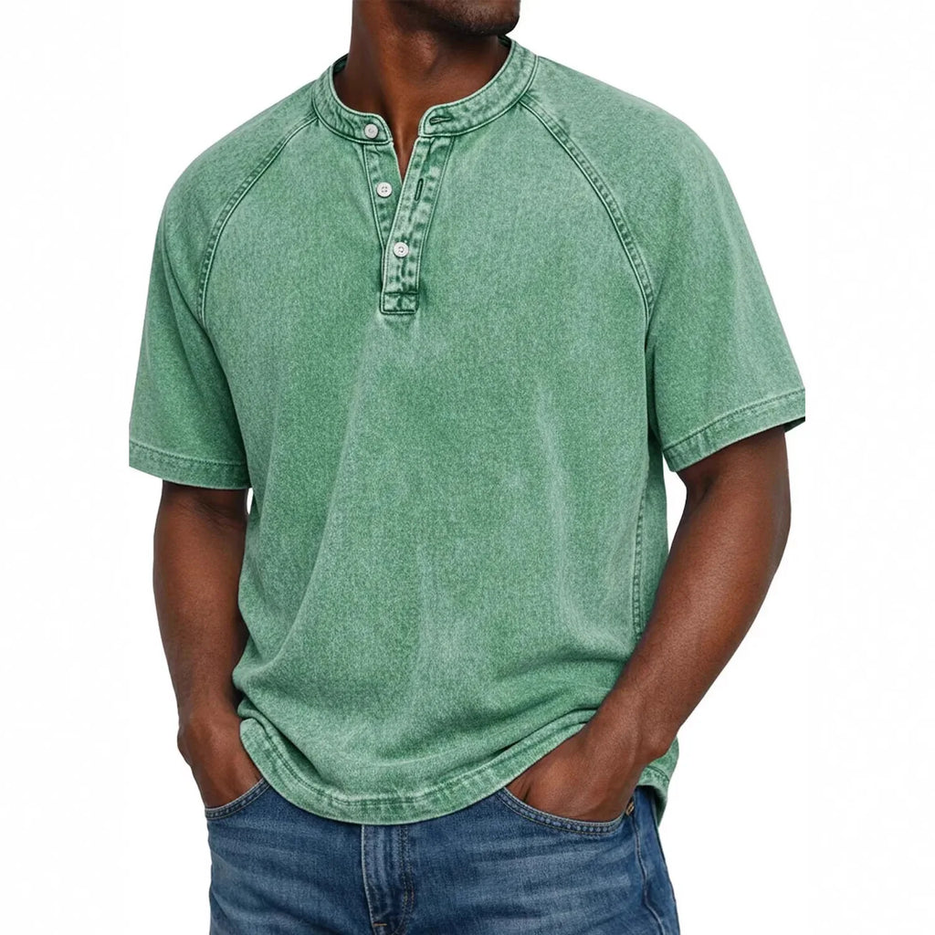 Oliver™ | Camisa vintage abotonada