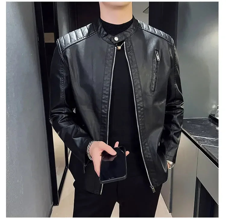 Antonio™ | Chaqueta de cuero elegante