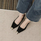 Leila | Tacones Slingback con Puntera Fina