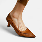 Amara | Salón Kitten Heel de Piel