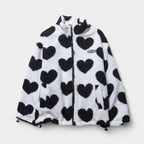 Maja – abrigo reversible con corazones