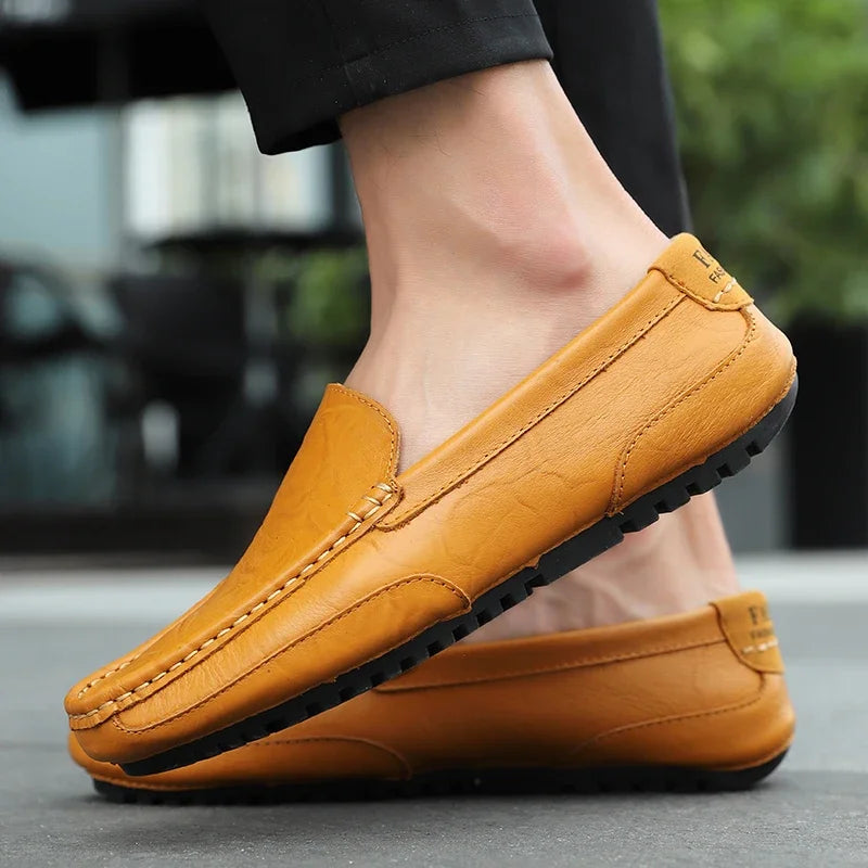 Mocasines de cuero vintage