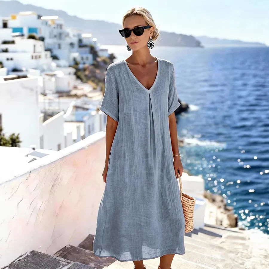Irene™ | Vestido maxi holgado y fluido