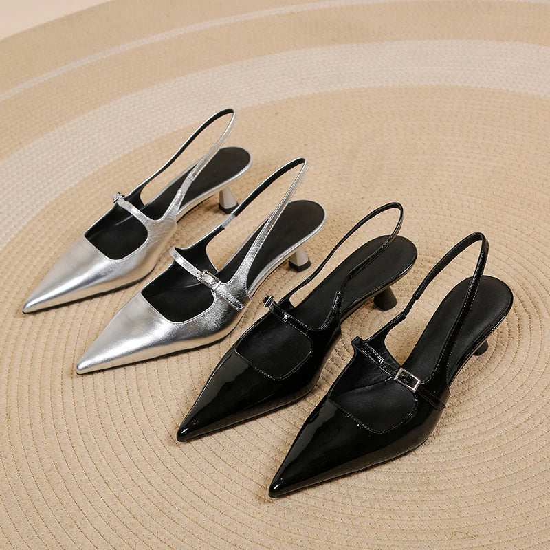 Estrella | Kitten Heels Slingback
