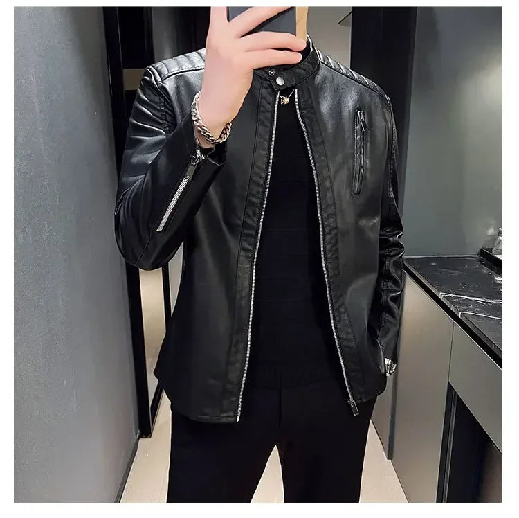 Antonio™ | Chaqueta de cuero elegante