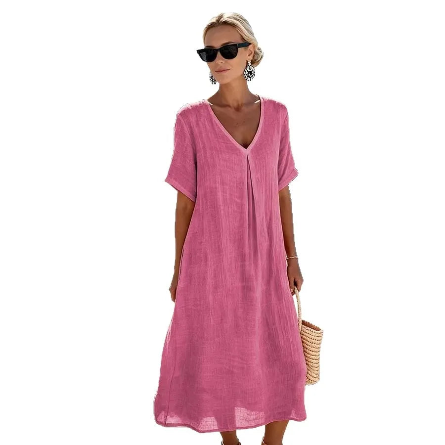 Irene™ | Vestido maxi holgado y fluido