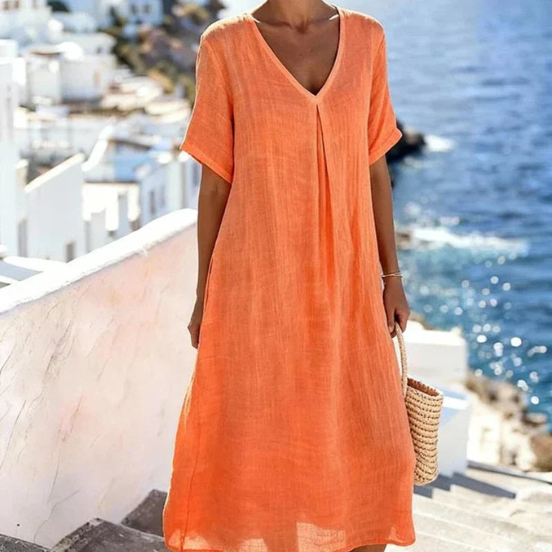 Irene™ | Vestido maxi holgado y fluido