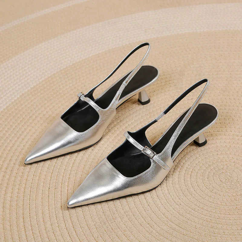 Estrella | Kitten Heels Slingback