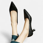 Amara | Salón Kitten Heel de Piel