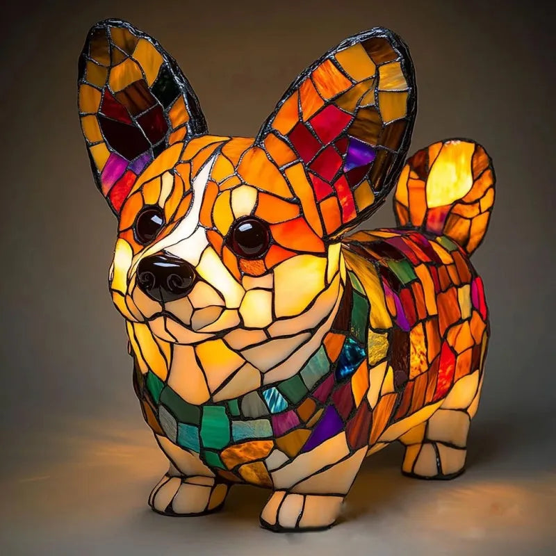 Pitchou – Lámpara radiante del corgi