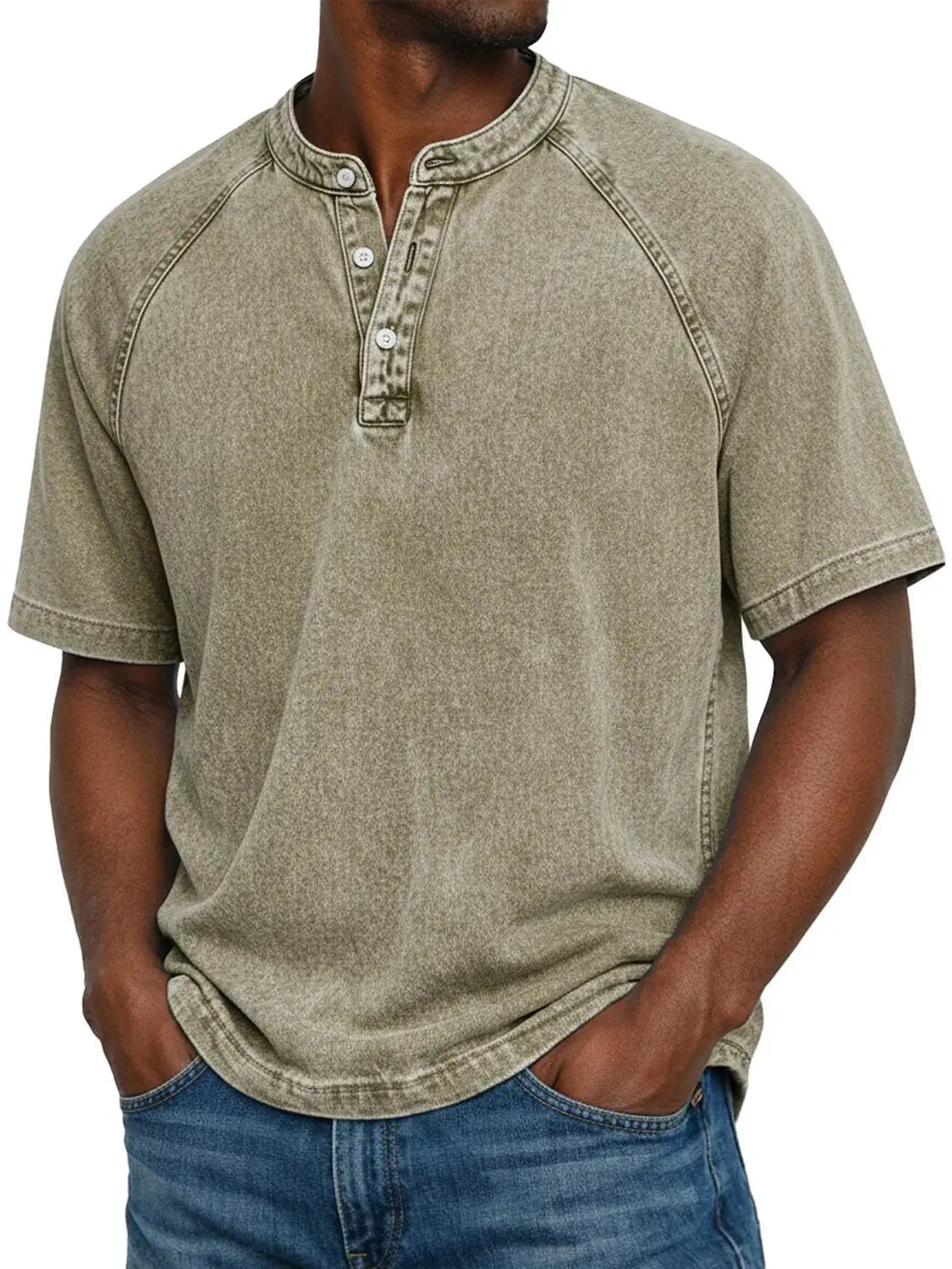 Oliver™ | Camisa vintage abotonada