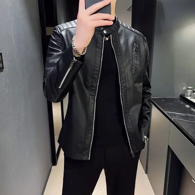 Antonio™ | Chaqueta de cuero elegante