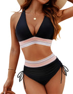 Laura™ | Bikini Reductor de Barriga con Talle Alto