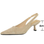Brígida | Tacones Clásicos con Puntera Fina