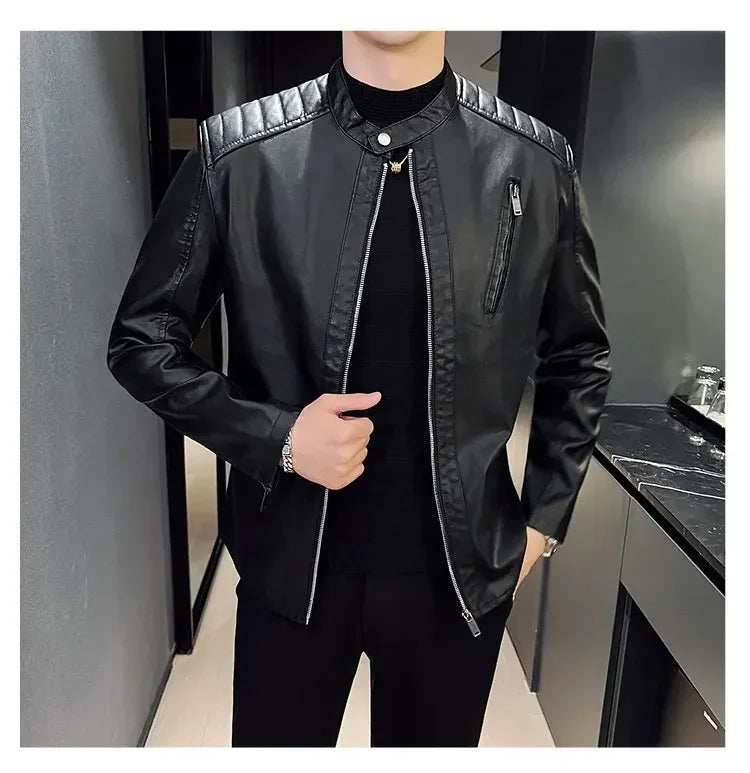 Antonio™ | Chaqueta de cuero elegante