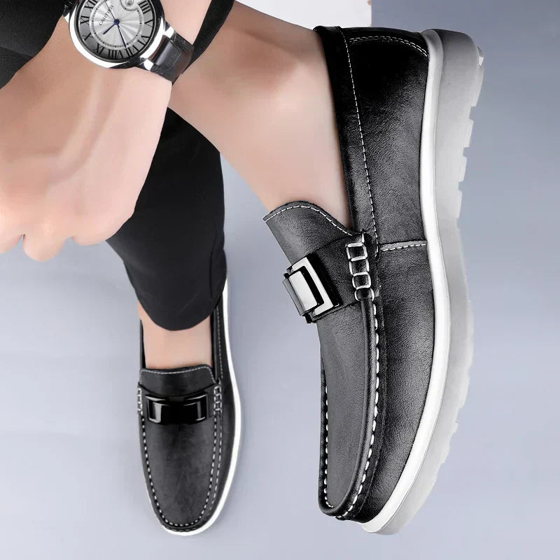 Mocasines de piel de lujo