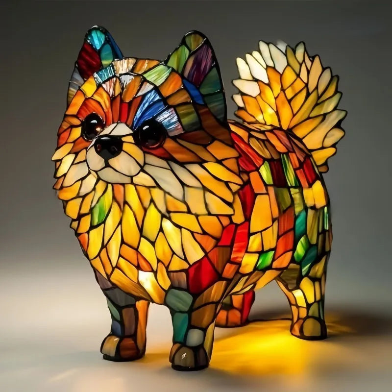 Poupi – Lámpara de rayos de sol del pomerania