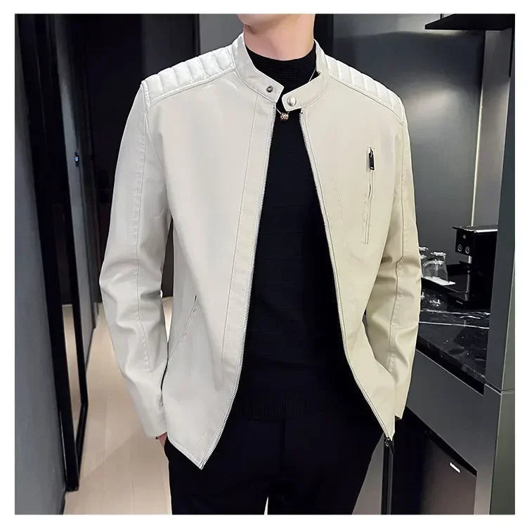 Antonio™ | Chaqueta de cuero elegante