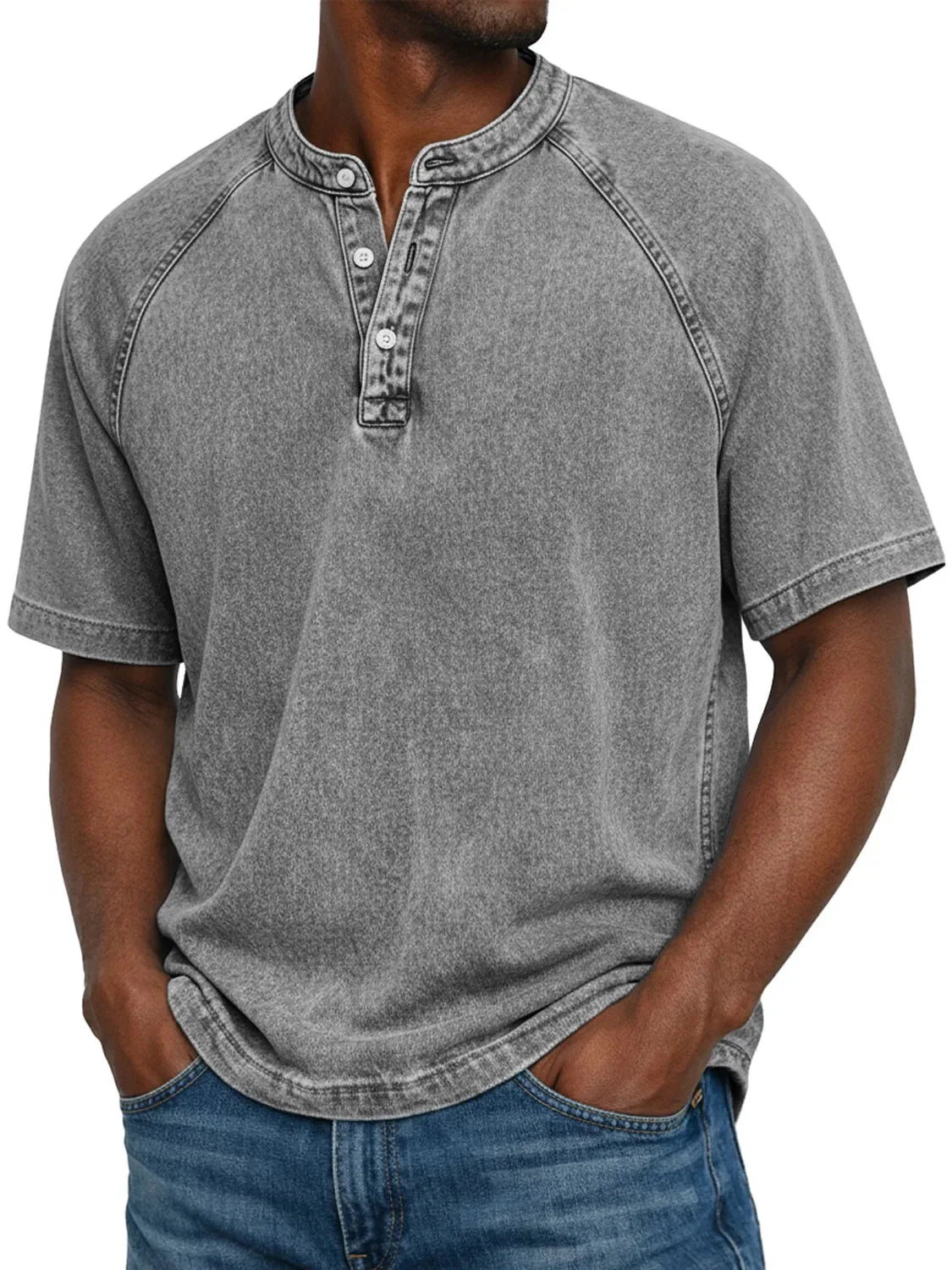 Oliver™ | Camisa vintage abotonada