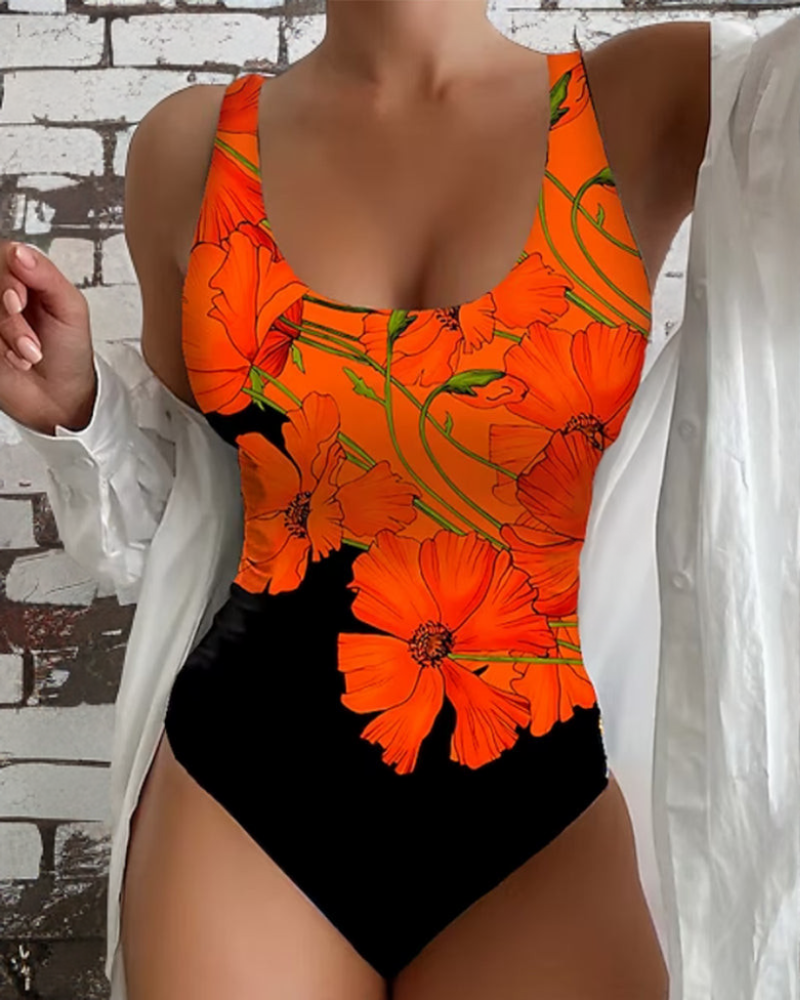 Elena™ | Bañador Entero con Estampado Floral