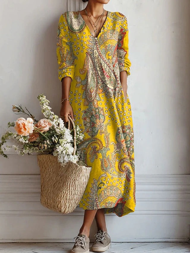 Eva | Vestido de primavera con estilo sin esfuerzo
