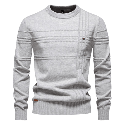 Carlos | Elegante jersey de hombre con diseño de cuadros