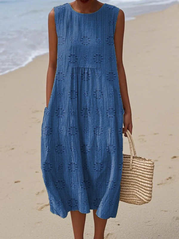 Sara™ | Vestido Midi con estampado