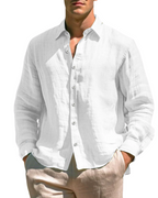 Camisa casual de lino