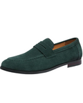 Mocasines de verano de ante