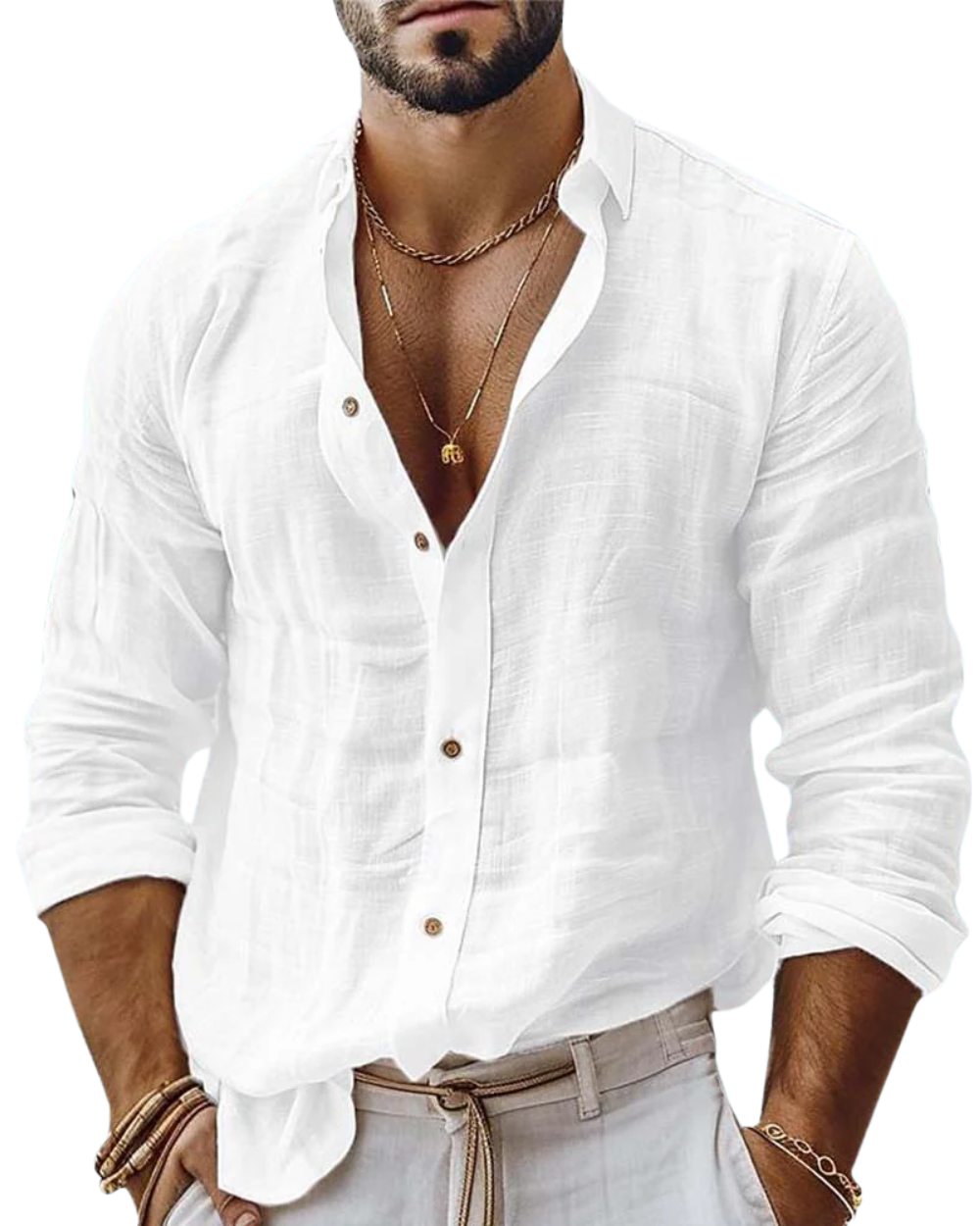 Camisa de algodón