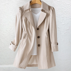 Catalina™ | Elegante gabardina vintage