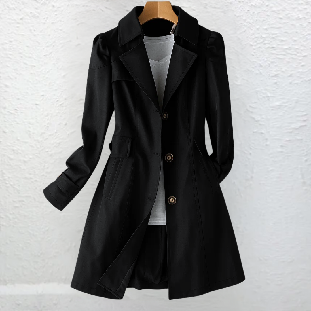 Catalina™ | Elegante gabardina vintage