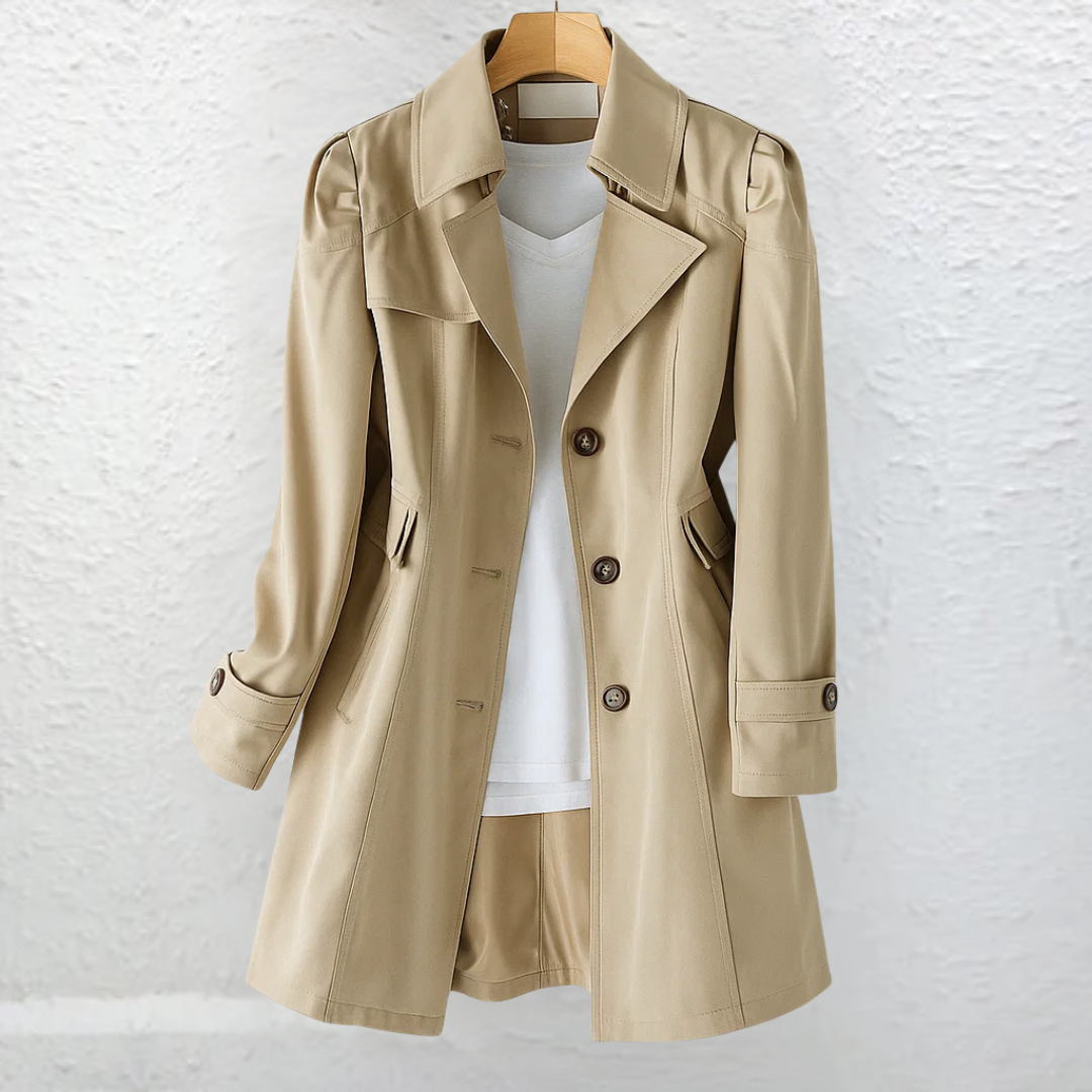 Catalina™ | Elegante gabardina vintage