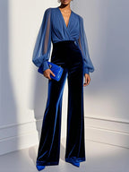 Helena | Conjunto elegante Azul