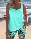Patricia™ | Tankini a Rayas con Short