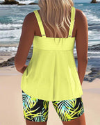 Patricia™ | Tankini a Rayas con Short