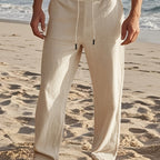 LEO FERRER | PANTALONES DE LINO PARA HOMBRE