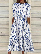 Caitriona™ | Vestido Maxi Coastal Bloom-