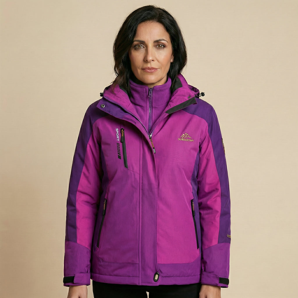 Gabriela | Chaqueta impermeable de invierno 3 en 1