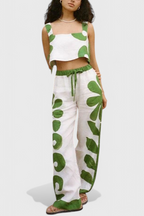 Serafina Conjunto Sin Mangas Floral Boho