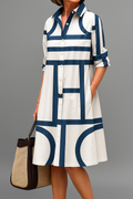 Silvia | Elegante vestido midi