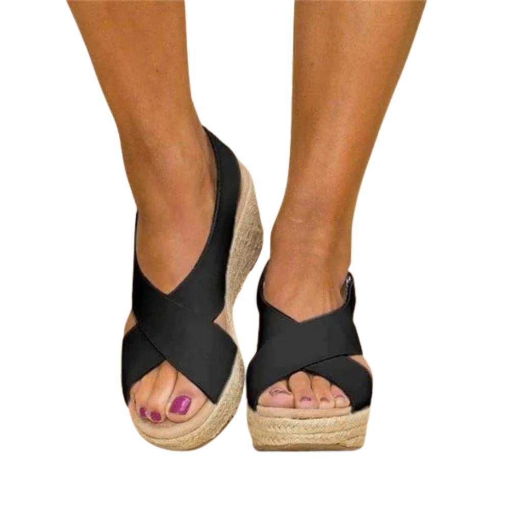 Chloe™ | Alpargatas ortopédicas con cuña
